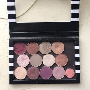 Eyeshadow palette mostly Makeup Geek